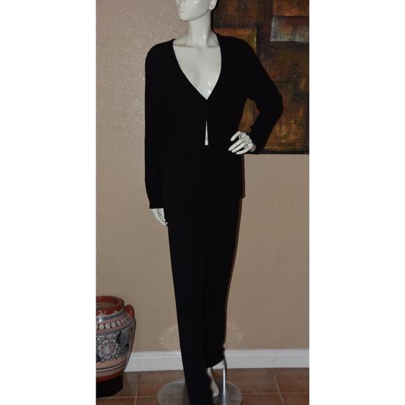 Eileen Fisher Designer Sophisticated Pant and Blazer Set - Picture 2 of 10